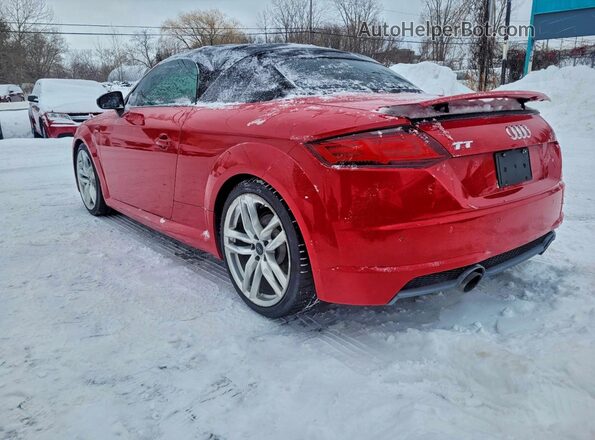 TRUT5CFV1G1025499 2016 AUDI TT Red Delantero derecho