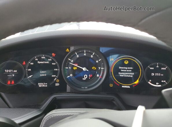 WP0CA2A93MS239717 2021 PORSCHE 911 Черный Вид задних сидений