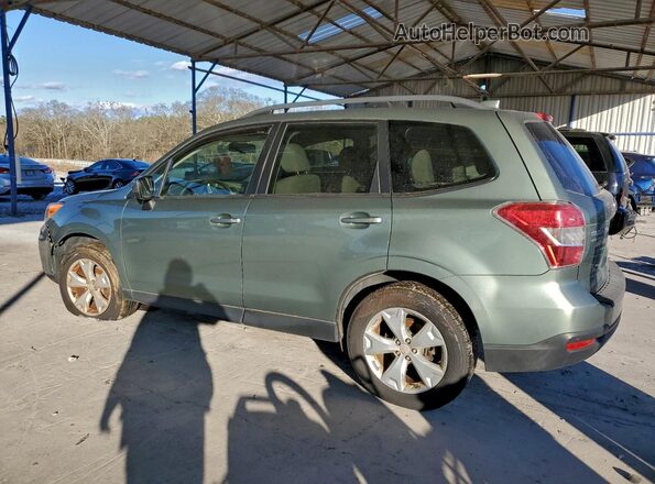 JF2SJADC1GH538221 2016 SUBARU FORESTER 2.5 Green Задня права чверть