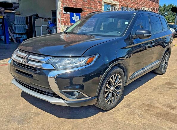 JA4AD3A32GZ004716 2016 MITSUBISHI OUTLANDER Black Trasero derecho