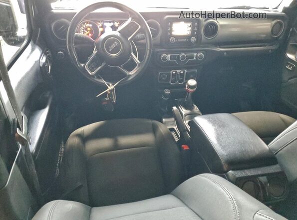 1C6JJTAG4LL120571 2020 JEEP GLADIATOR Black Вид щитка приладів
