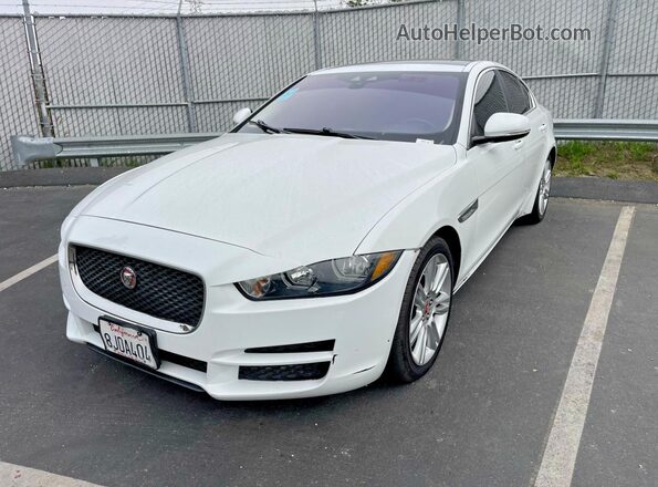 SAJAR4FX7KCP52805 2019 JAGUAR XF White Задня права чверть