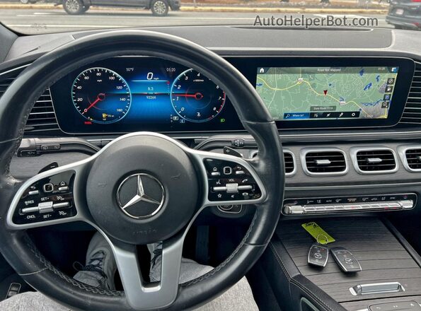 4JGFB4JB8LA245750 2020 MERCEDES-BENZ GLE-CLASS Gray Dashboard view