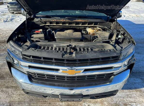 3GCUYDED8MG157015 2021 CHEVROLET SILVERADO Gray Вид панелі приладів