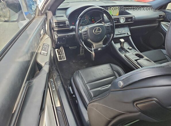 JTHHA5BCXH5006826 2017 LEXUS RC White Widok zestawu wskaźników