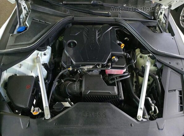 KMTGB4SC2NU092298 2022 GENESIS G80 White Սալոնի դիմացի տեսք