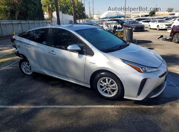 JTDKAMFU6N3160204 2022 TOYOTA PRIUS Серебряный 