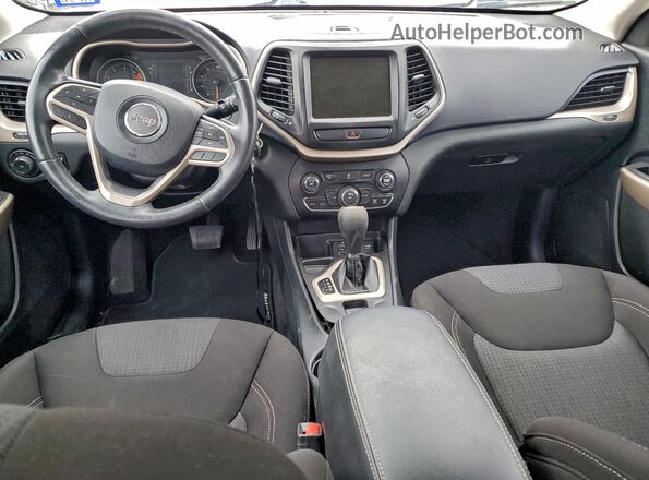 1C4PJLCB8HD233753 2017 JEEP GRAND CHER Red Widok zestawu wskaźników