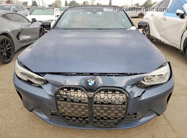 WBA23AT05PCM82794 2023 BMW 4 SERIES Blue Widok z tyłu