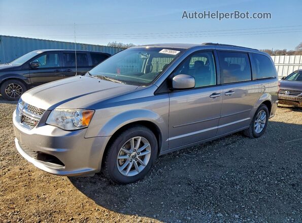 2C4RDGCG0GR323588 2016 DODGE CARAVAN Silver Tył lewy