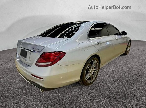 WDDZF4KB6JA358345 2018 MERCEDES-BENZ E Silver 