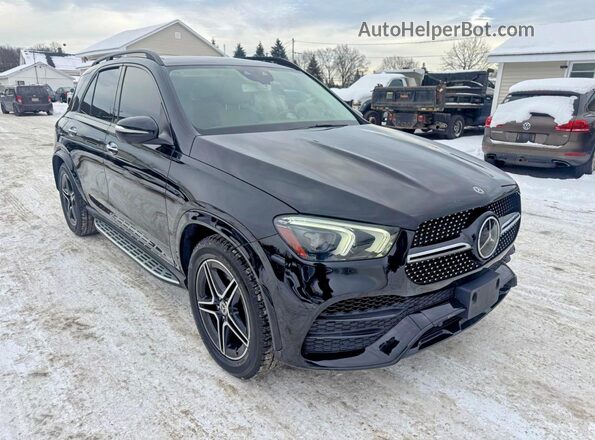 4JGFB8GE9LA176012 2020 MERCEDES-BENZ GLE-CLASS Black Widok z przodu