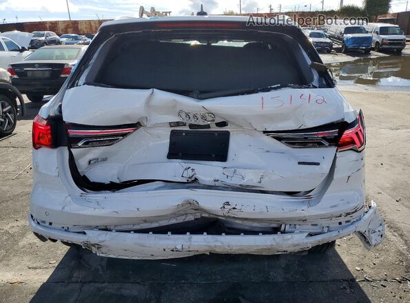 WA1EECF36N1138521 2022 AUDI Q3 White Widok wnętrza z przodu