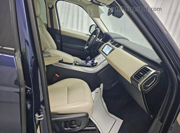 SALWR2RU8KA862566 2019 LAND ROVER RANGE ROVER Blue Front view