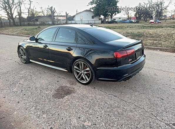 WAUH2AFC9GN146010 2016 AUDI S6 Black Առջևի աջ