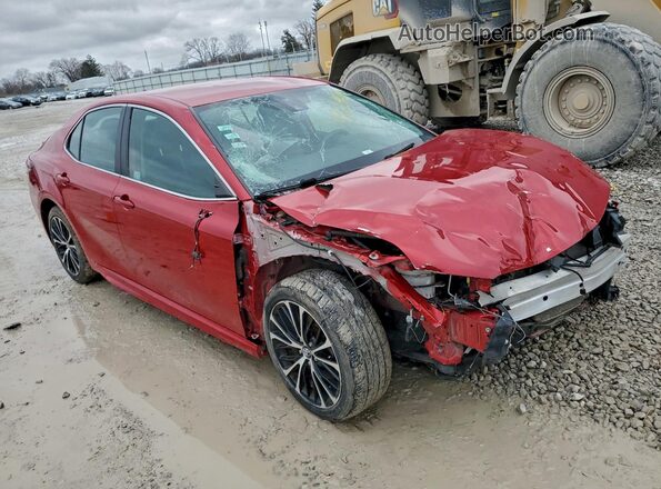 4T1G11BK1LU006558 2020 TOYOTA CAMRY Red Widok z przodu