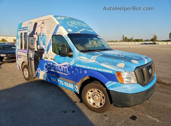 1N6BF0LY4JN801458 2018 NISSAN NV White Widok z przodu