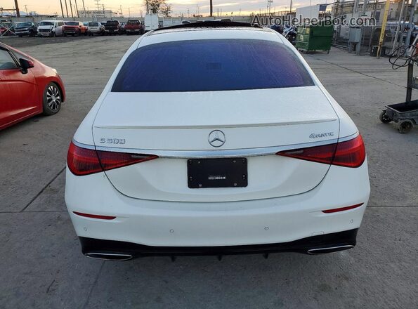 W1K6G6DB4NA105720 2022 MERCEDES-BENZ S White 