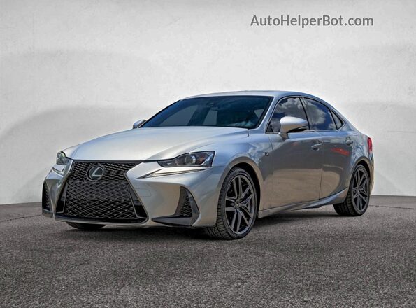 JTHBA1D28K5091725 2019 LEXUS IS Silver Задня права чверть