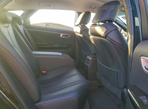 JTDBVRBD5GA000398 2016 TOYOTA MIRAI Black Սալոնի հետևի տեսք