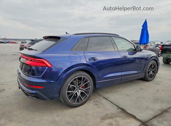 WA1FVAF17MD026251 2021 AUDI Q8 Blue წინა მარჯვენა