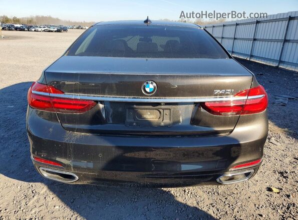 WBA7E2C52GG548096 2016 BMW 7 SERIES Black Front interior view