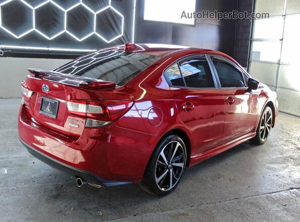4S3GKAL68M3601160 2021 SUBARU IMPREZA Red 