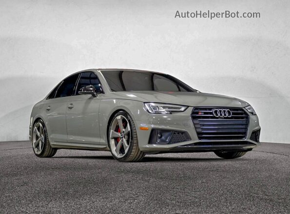 WAUC4AF45KA110246 2019 AUDI S4 Gray უკანა მარცხენა