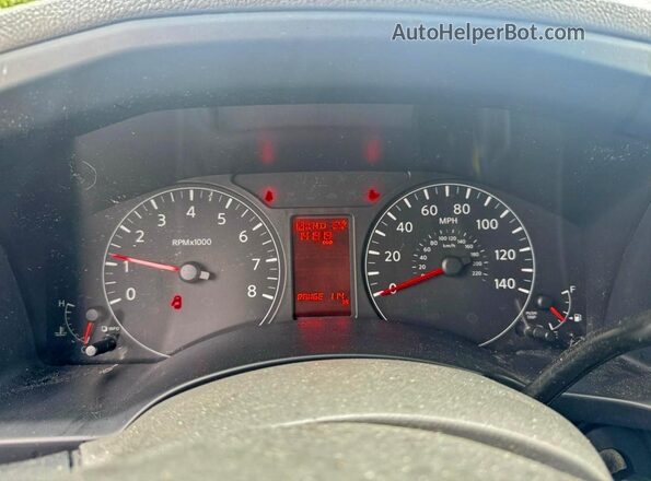 1N6BF0KM3LN801470 2020 NISSAN NV White Вид щитка приладів