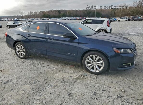 2G1105S35J9147231 2018 CHEVROLET IMPALA Синий 