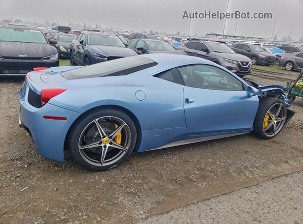 ZFF67NFA6C0182991 2012 FERRARI 458 Синий 