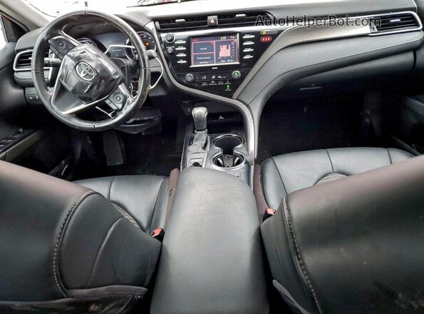 4T1G11BK1LU006558 2020 TOYOTA CAMRY Red Widok zestawu wskaźników