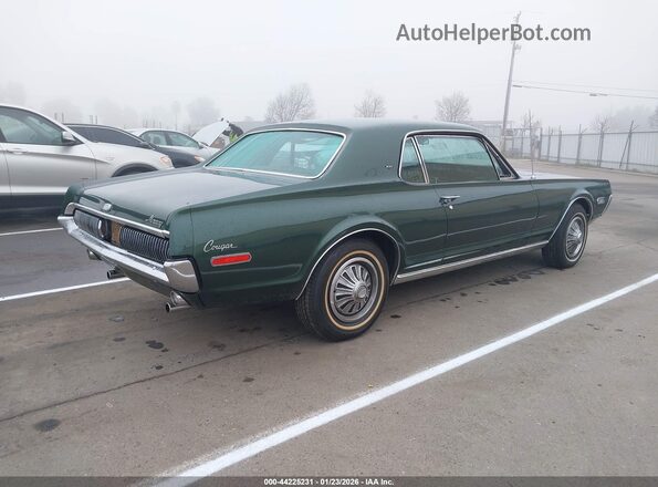 8F93F577846       1970 MERCURY COUGAR Зеленый Задняя правая четверть