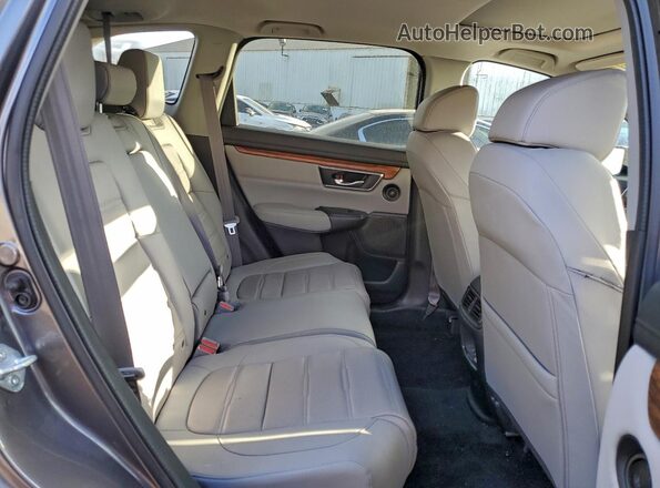 5J6RW1H81NA013387 2022 HONDA CR-V Gray Vista del compartimento del motor