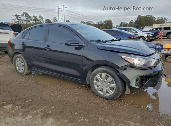 3KPA24AD1NE466719 2022 KIA RIO Black Vista frontal