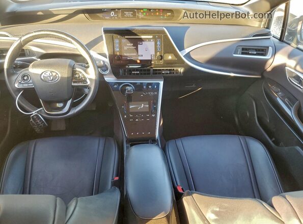 JTDBVRBD5GA000398 2016 TOYOTA MIRAI Black Սարքավորումների վահանակի տեսք