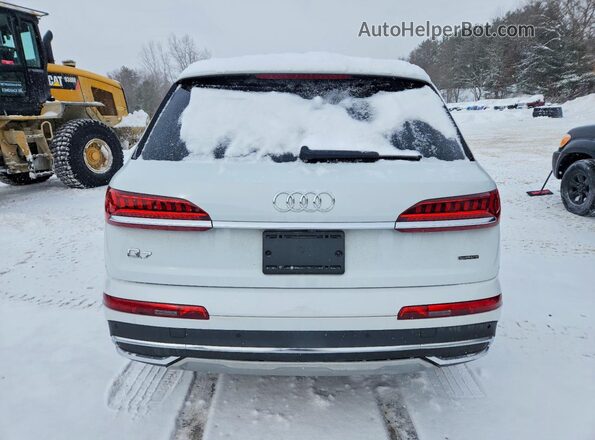 WA1LXBF76ND014598 2022 AUDI Q7 Белый Вид салона спереди