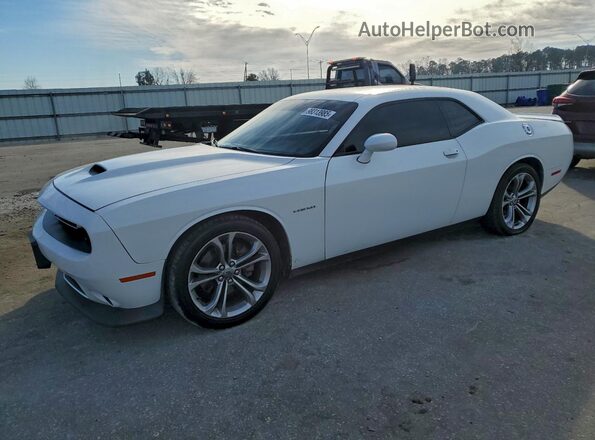 2C3CDZBT2LH130931 2020 DODGE CHALLENGER White Tył lewy