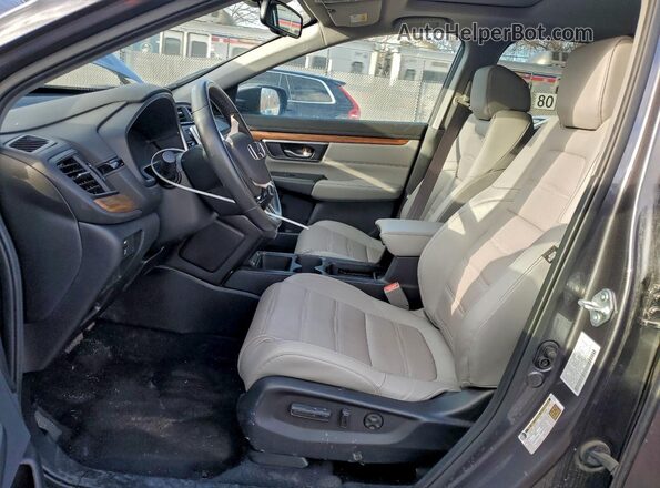 5J6RW1H81NA013387 2022 HONDA CR-V Gray Vista del salpicadero