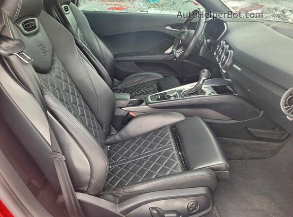 TRUT5CFV1G1025499 2016 AUDI TT Red Vista trasera