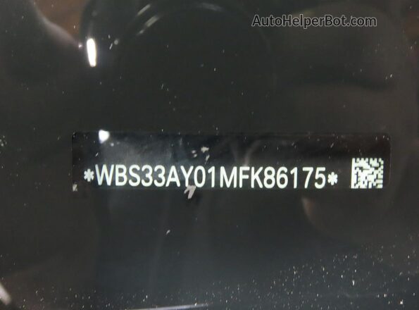 WBS33AY01MFK86175 2021 BMW M3 Black Սալոնի հետևի տեսք
