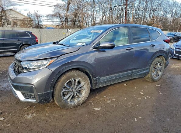 5J6RW1H81NA013387 2022 HONDA CR-V Gray Trasero izquierdo