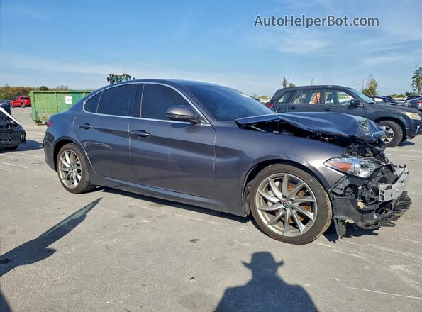 ZARFAMANXK7599319 2019 ALFA ROMEO GIULIA Gray Դիմացի տեսք