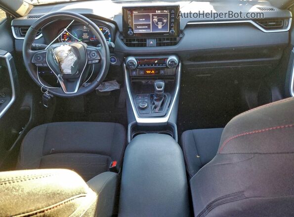 JTMAB3FVXMD051281 2021 TOYOTA RAV4 Gray Widok zestawu wskaźników