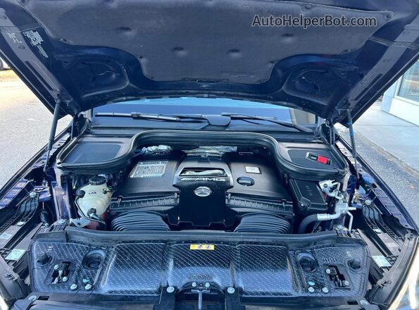 4JGFB8KB8NA820535 2022 MERCEDES-BENZ GLE Blue Вид наклейки з VIN-кодом