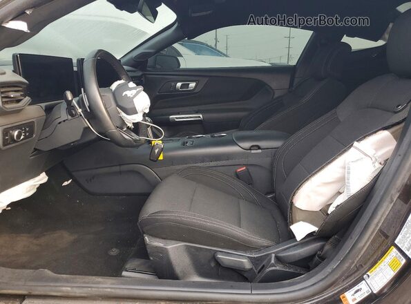 1FA6P8CF7R5428741 2024 FORD MUSTANG Черный Вид панели приборов