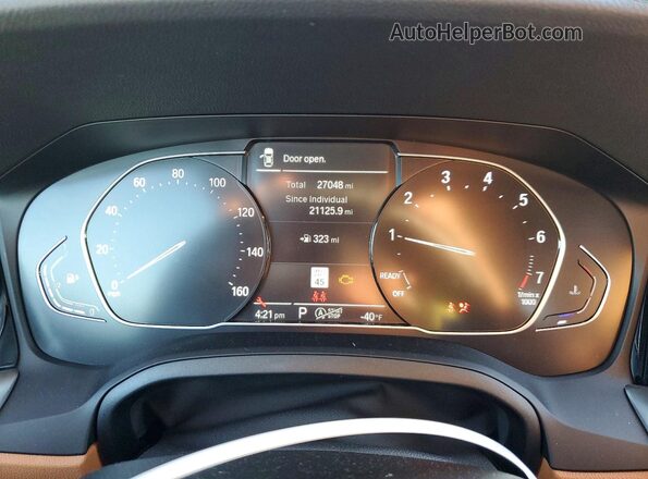 WBA53AP02NCK01667 2022 BMW 4 SERIES Серый Вид задних сидений
