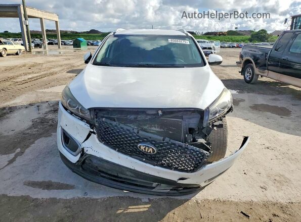 5XYPG4A36HG235745 2017 KIA SORENTO White 
