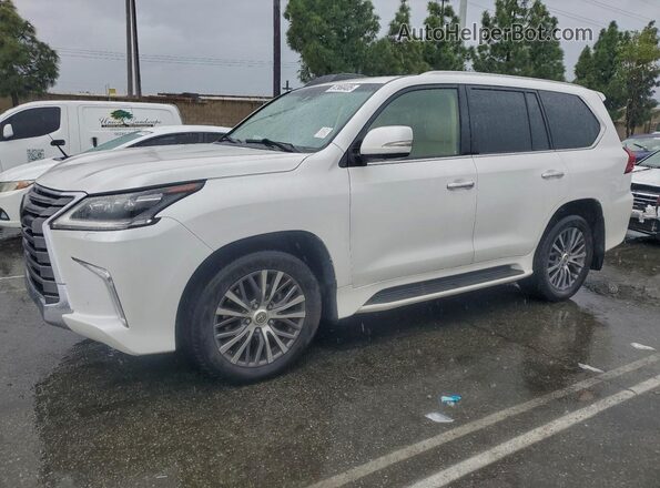 JTJHY7AX9J4264566 2018 LEXUS LX White 