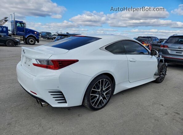 JTHHA5BCXH5006826 2017 LEXUS RC White Przód prawy